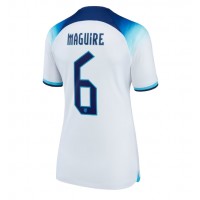 England Harry Maguire #6 Hjemmedrakt Dame VM 2022 Kortermet